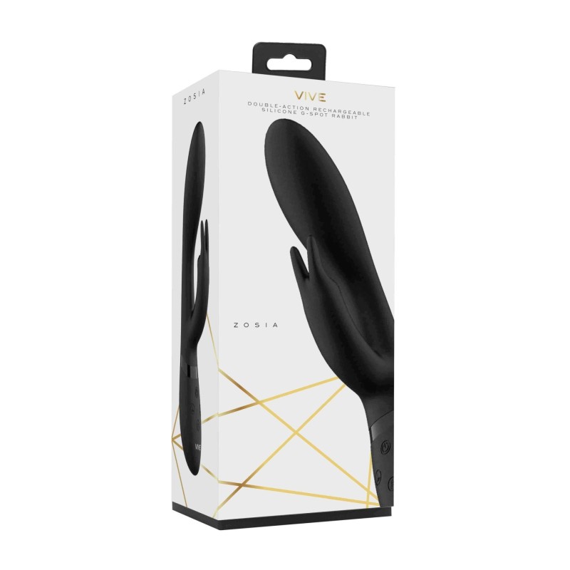 Wibrator-Zosia - Classic G-Spot Rabbit - Black